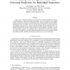 Non-Asymptotic Design of Finite State Universal Predictors for Individual Sequences