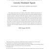 Non-Data-Aided Symbol Rate Estimation of Linearly Modulated Signals