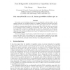 Non-delegatable authorities in capability systems