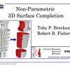 Non-Parametric 3D Surface Completion