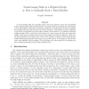 Nondecreasing paths in a weighted graph or: how to optimally read a train schedule