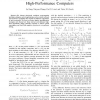 Nonlinear programming strategies on high-performance computers