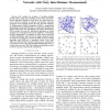 Nonparametric belief propagation for distributed tracking of robot networks with noisy inter-distance measurements