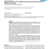 Normal uniform mixture differential gene expression detection for cDNA microarrays