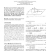 Novel Approach to Determining Camera Motion Parameters