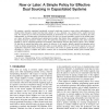 Now or Later: A Simple Policy for Effective Dual Sourcing in Capacitated Systems