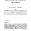 Numerical Experiments on the Generation of Normal Mode Rossby Waves