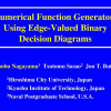 Numerical Function Generators Using Edge-Valued Binary Decision Diagrams