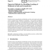 Numerical methods for modelling leaching of pollutants in soils