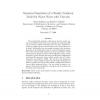 Numerical Simulation of a Weakly Nonlinear Model for Water Waves with Viscosity