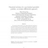 Numerical solution of a non-classical parabolic problem: An integro-differential approach