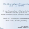 Object-Oriented OpenMP Programming with C++ and Fortran