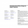 Occlusion-aware menu design for digital tabletops