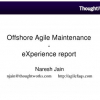 Offshore Agile Maintenance