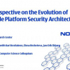 Old, new, borrowed, blue --: a perspective on the evolution of mobile platform security architectures