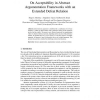 On Acceptability in Abstract Argumentation Frameworks with an Extended Defeat Relation