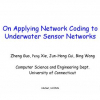 On applying network coding to underwater sensor networks