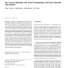 On Camera Calibration with Linear Programming and Loop Constraint Linearization