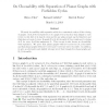 On Choosability with Separation of Planar Graphs with Forbidden Cycles