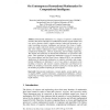On Contemporary Denotational Mathematics for Computational Intelligence