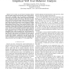 On Feasibility of P2P On-Demand Streaming via Empirical VoD User Behavior Analysis