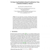 On Improving Dissimilarity-Based Classifications Using a Statistical Similarity Measure