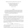 On-line bin Packing with Two Item Sizes