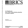On obtaining the Boyer-Moore string-matching algorithm by partial evaluation