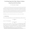 On Solving Large-Scale Finite Minimax Problems Using Exponential Smoothing