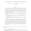On the composition of authenticated byzantine agreement