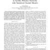 On the Connected Nodes Position Distribution in Ad Hoc Wireless Networks with Statistical Channel Models