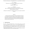 On the detection of singularities of a periodic function
