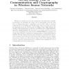 On the Energy Cost of Communication and Cryptography in Wireless Sensor Networks