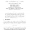 On the Genus Distribution of (p, q, n)-Dipoles