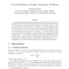 On the Hardness of Range Assignment Problems