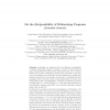 On the (Im)possibility of Obfuscating Programs