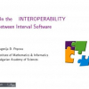 On the Interoperability between Interval Software