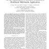 On the Optimization of Resource Utilization in Distributed Multimedia Applications