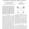 On the Performance of Compressed Interference Forwarding for Uplink Base Station Cooperation