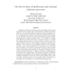 On the revision of preferences and rational inference processes