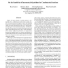 On the Sensitivity of Incremental Algorithms for Combinatorial Auctions