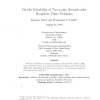 On the solvability of two-point, second-order boundary value problems