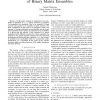 On Undetected Error Probability of Binary Matrix Ensembles