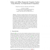 Online and Offline Fingerprint Template Update Using Minutiae: An Experimental Comparison