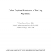 Online Empirical Evaluation of Tracking Algorithms