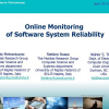 Online Monitoring of Software System Reliability