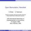 Open Bisimulation, Revisited