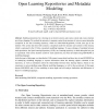 Open Learning Repositories and Metadata Modeling