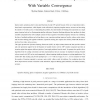 Operation Stacking for Ensemble Computations With Variable Convergence