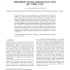 Opportunistic electrode replacement in a robotic spot welding system